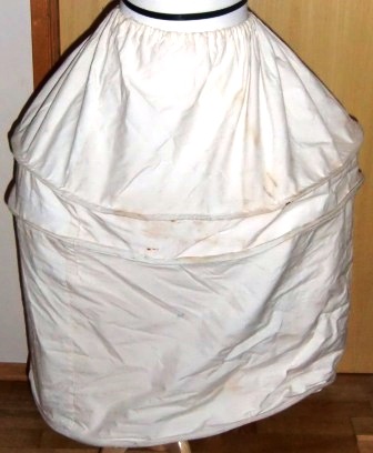 xxM131M 1880-90s Hoop Petticoat
